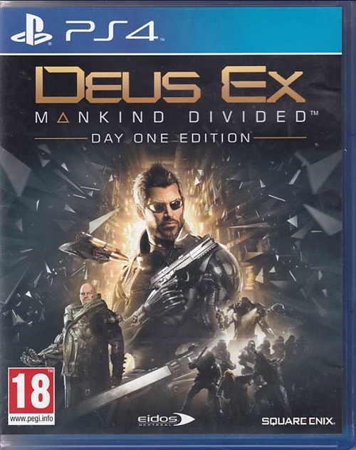 Deus Ex - Mankind Divided - PS4 (B Grade) (Genbrug)